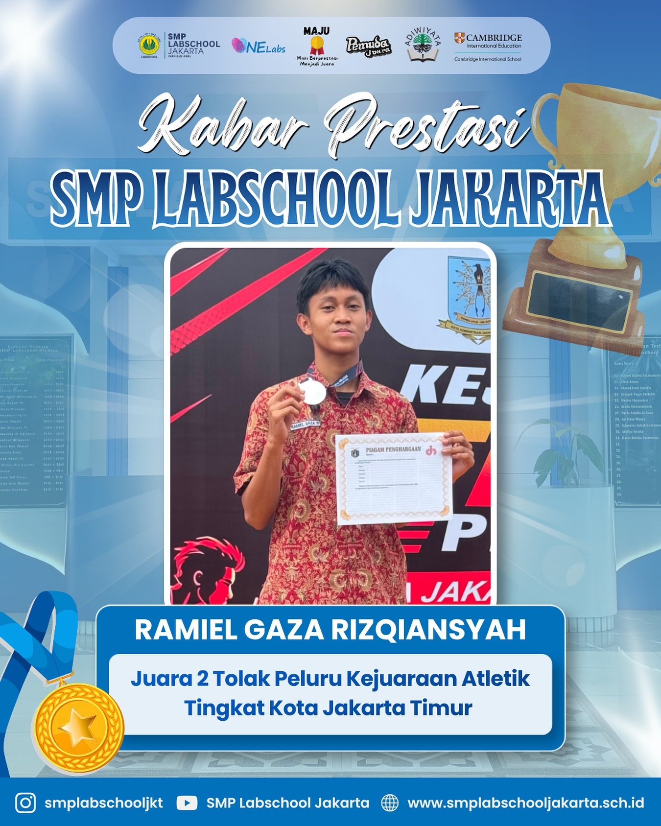 Prestasi Siswa SMP Labschool Jakarta