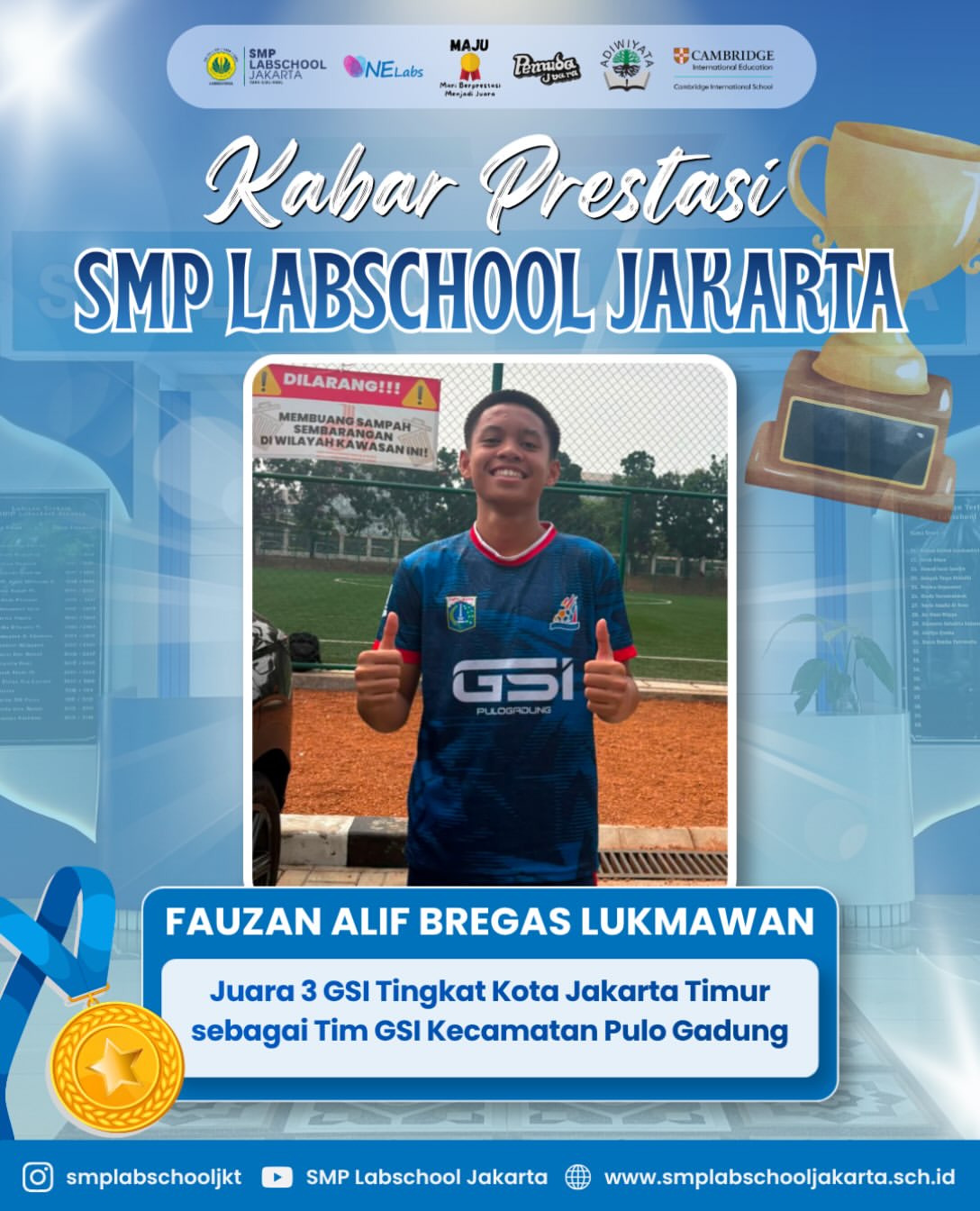 Prestasi Siswa SMP Labschool Jakarta