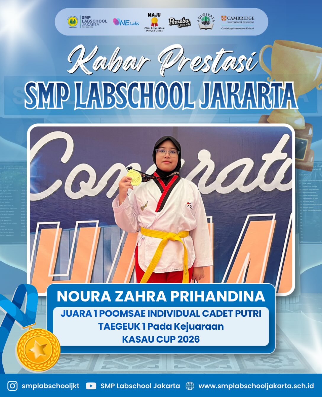 Prestasi Siswa SMP Labschool Jakarta