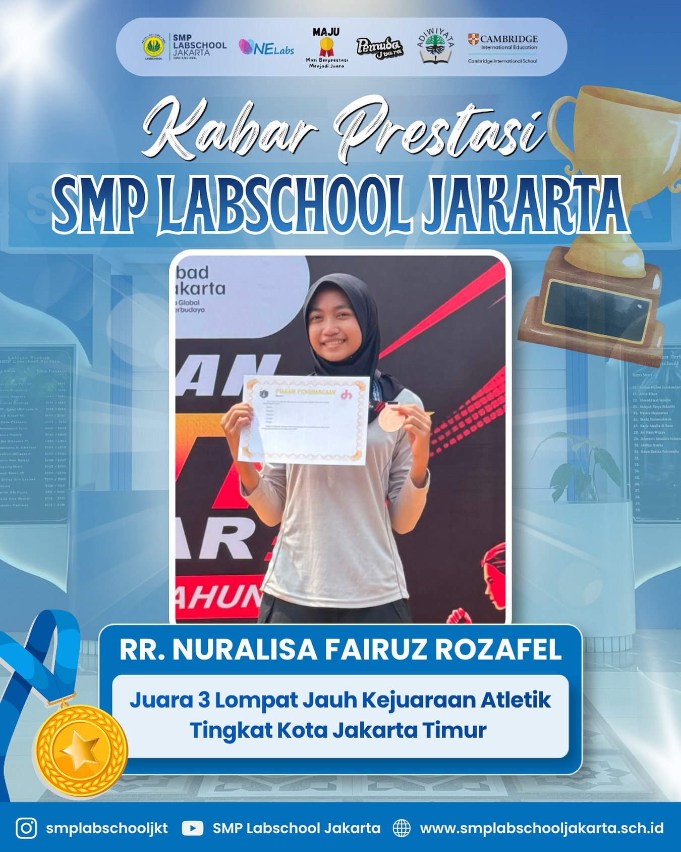 Prestasi Siswa SMP Labschool Jakarta
